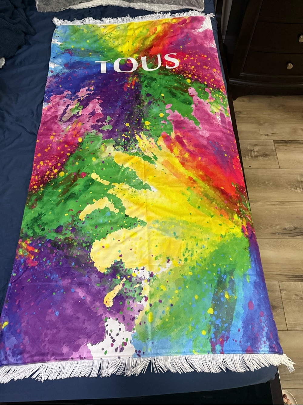 Tous Bright Multicolor Beach Towel - Picture 2 of 4